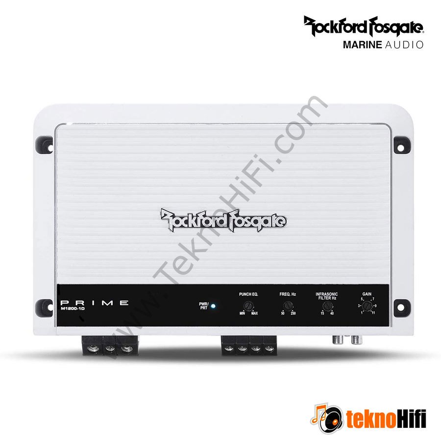RockFord M1200-1D 1.200 Watt D Sınıfı Mono Amplifikatör