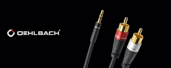 Oehlbach 3.5 mm Jak / RCA Stereo ses kablosu