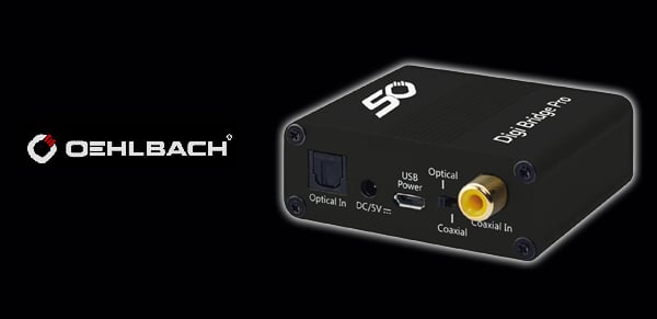 Oehlbach D1C6036 Digi Bridge Pro DAC