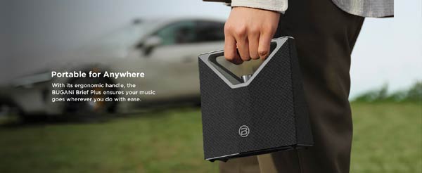 Bugani BRIEF PLUS Taşınabilir Bluetooth Hoparlör