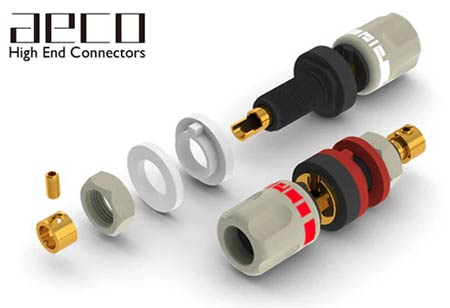 AECO ABI 0611G Gold kablo Terminali