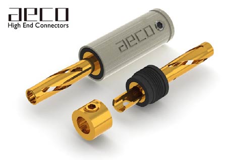 AECO ABP 1111G Gold Banana Plug