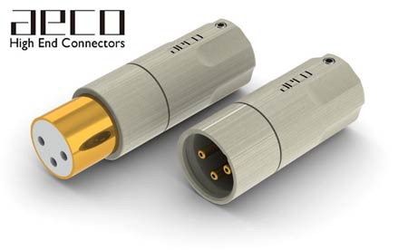 AECO AMI-1060G Gold XLR Konnektör