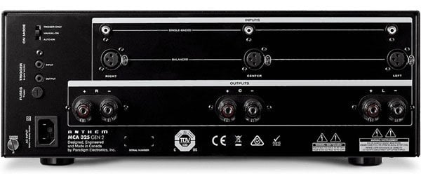 Anthem MCA 325 Gen 2 3-Kanal Power Amplifikatör