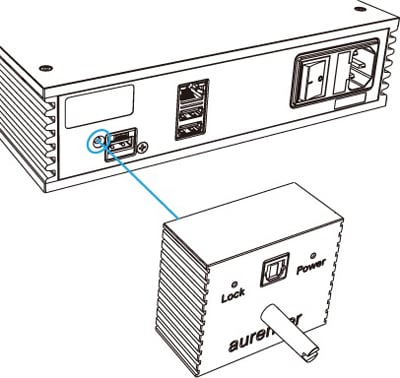 Aurender UT100 2.0 Optic Converter