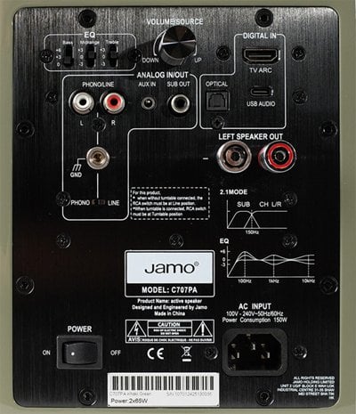 Jamo C707PA MKII Aktif Bluetooth Hoparlör