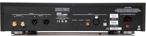 Musical Fidelity M6x DAC