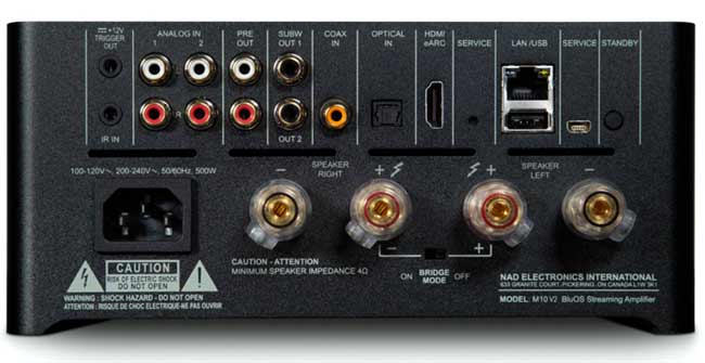 NAD M10 V2 BluOS Streaming Amplifikatör