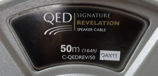 QED C-QEDREV/50 SIGNATURE REVELATION Gümüş Hoparlör kablosu