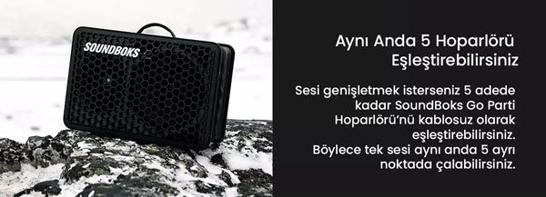 SoundBoks Go Portatif Bluetooth Parti Hoparlörü