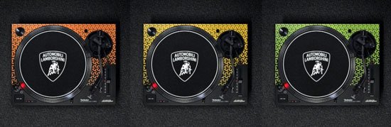 Technics SL-1200M7 Special Edition Lamborghini