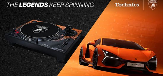 Technics SL-1200M7 Special Edition Lamborghini