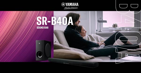 Yamaha SR-B40A 2.1 Kanal Soundbar