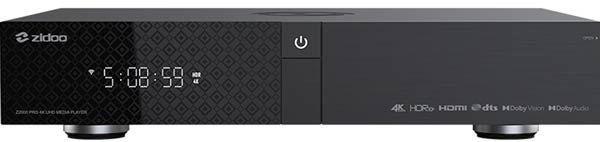 Zidoo Z2000 Pro 4K UHD Media Player