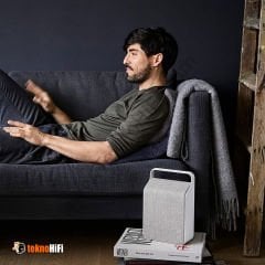 Vifa OSLO Taşınabilir Bluetooth Hoparlör 'Pebble Grey'