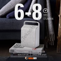 Vifa OSLO Taşınabilir Bluetooth Hoparlör 'Pebble Grey'