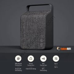Vifa OSLO Taşınabilir Bluetooth Hoparlör 'Slate Black'