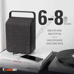 Vifa OSLO Taşınabilir Bluetooth Hoparlör 'Slate Black'