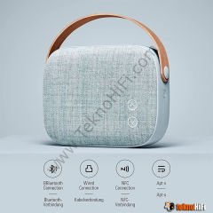 Vifa HELSINKI Taşınabilir Bluetooth Hoparlör 'Misty Blue'