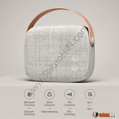 Vifa HELSINKI Taşınabilir Bluetooth Hoparlör 'SandStone Grey'