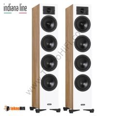 Indiana Line DIVA 6 Kule Hoparlör 'Çift' Beyaz-Meşe