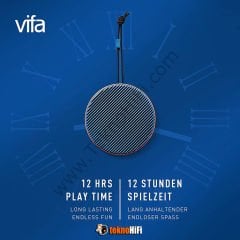 Vifa CITY Taşınabilir Bluetooth Hoparlör 'Terracotta Blue'