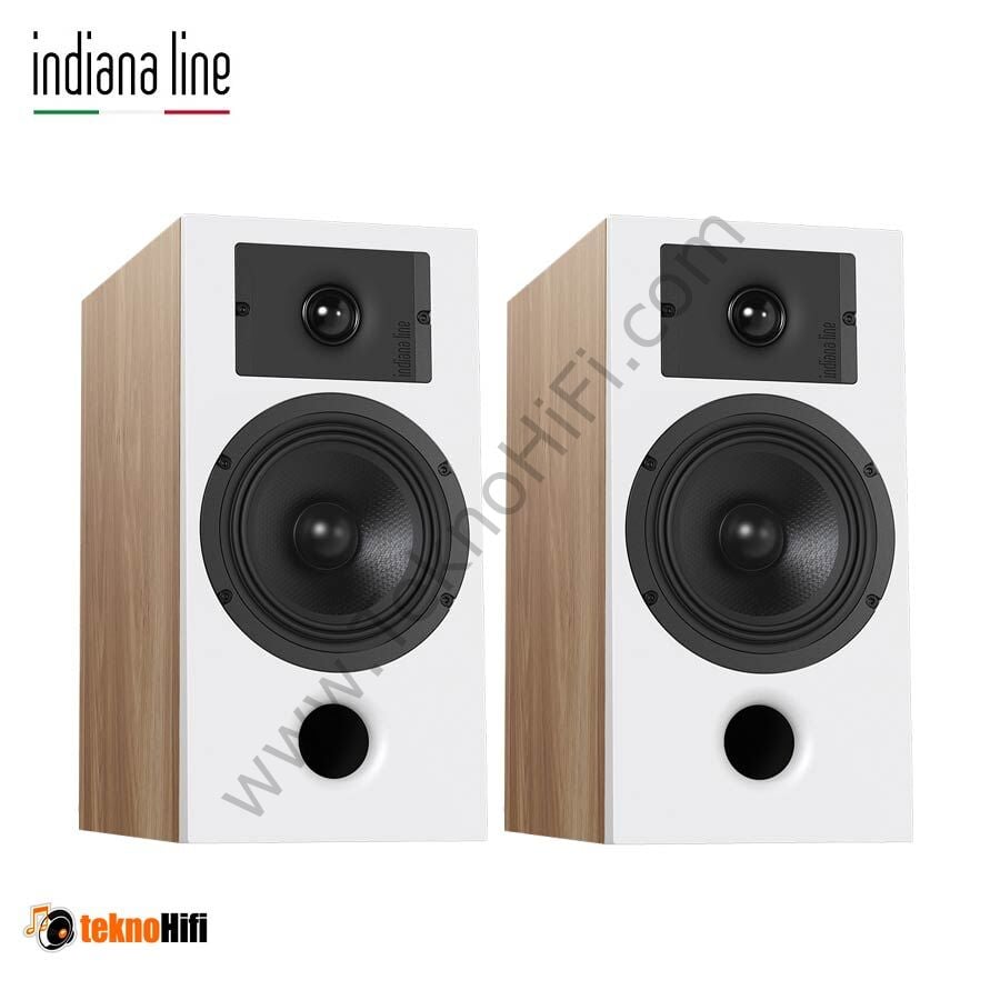Indiana Line DIVA 3 Raf tipi Hoparlör Beyaz Meşe