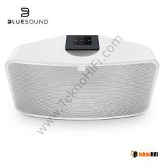 Bluesound Pulse 2i Kablosuz Çok Odalı Müzik Akış Hoparlörü Beyaz