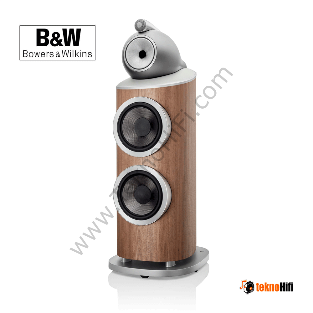 Bowers & Wilkins 801 D4 Kule Hoparlör 'Çift' Ceviz