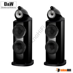 Bowers & Wilkins 801 D5 Kule Hoparlör 'Çift' Siyah