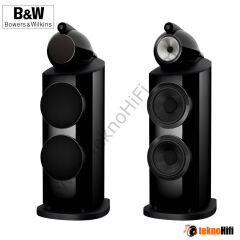 Bowers & Wilkins 801 D5 Kule Hoparlör 'Çift' Siyah
