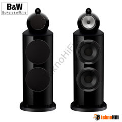 Bowers & Wilkins 801 D5 Kule Hoparlör 'Çift' Siyah