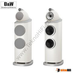 Bowers & Wilkins 802 D5 Kule Hoparlör 'Çift' Beyaz