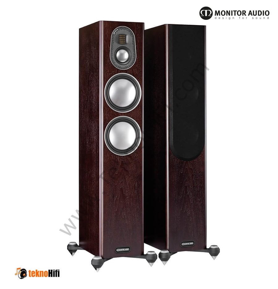 Monitor Audio Gold 200 (5G) Kule tipi Hoparlör Ceviz