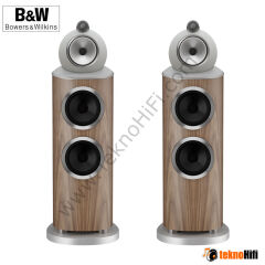 Bowers & Wilkins 802 D5 Kule Hoparlör 'Çift' Ceviz