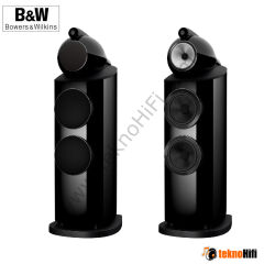 Bowers & Wilkins 802 D5 Kule Hoparlör 'Çift' Siyah
