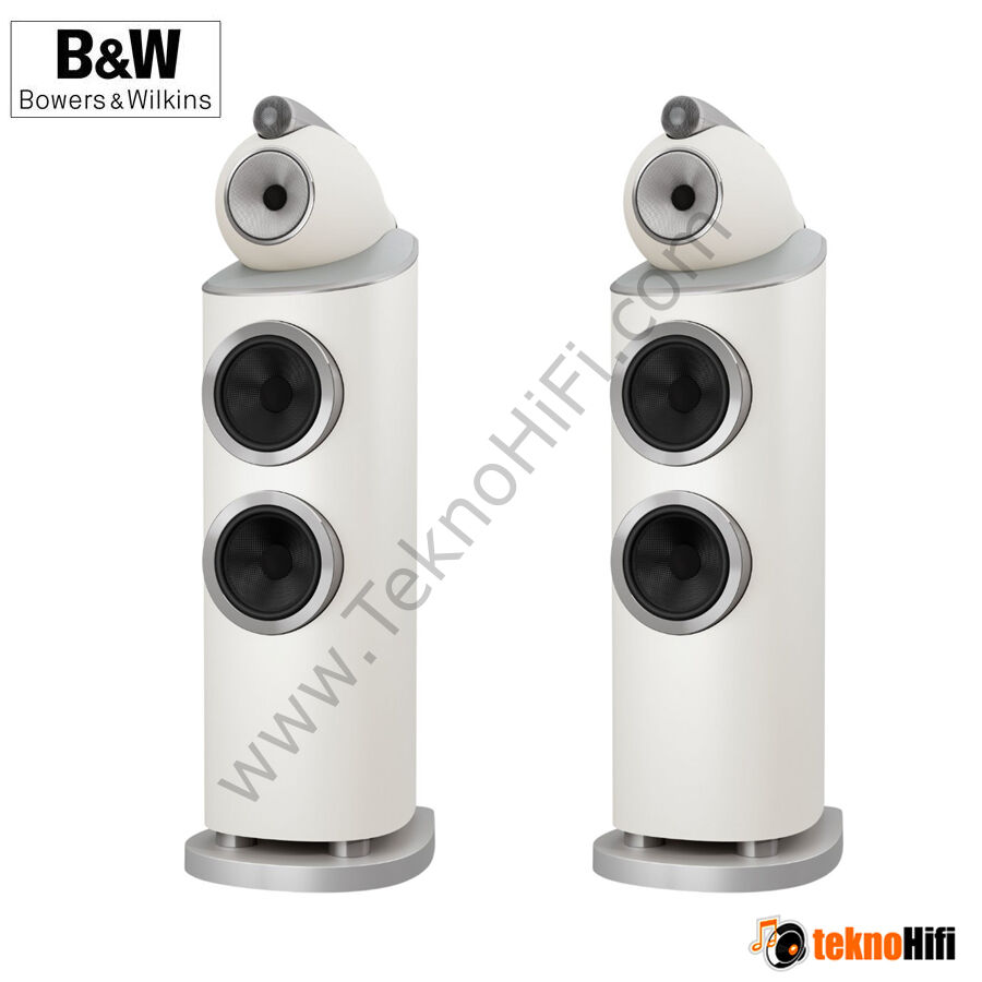 Bowers & Wilkins 803 D5 Kule Hoparlör 'Çift' Beyaz