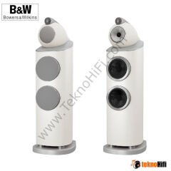 Bowers & Wilkins 803 D5 Kule Hoparlör 'Çift' Beyaz