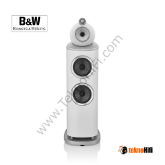 Bowers & Wilkins 803 D4 Kule Hoparlör 'Çift' Beyaz