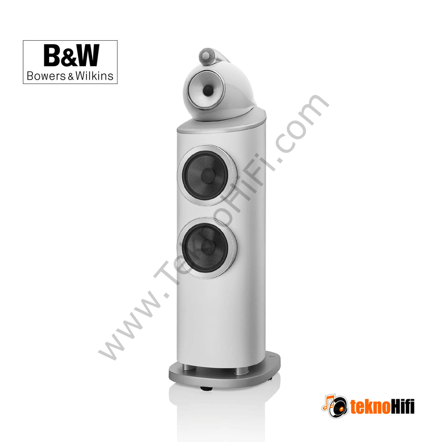 Bowers & Wilkins 803 D4 Kule Hoparlör 'Çift' Beyaz