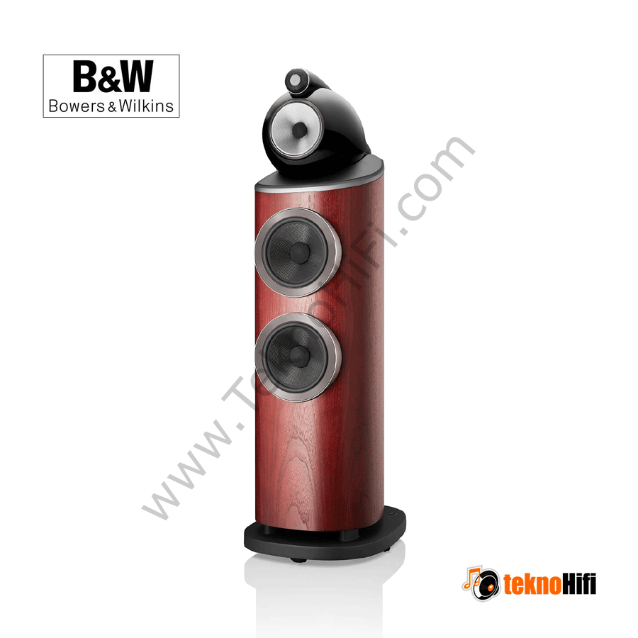 Bowers & Wilkins 803 D4 Kule Hoparlör 'Çift' Rosenut