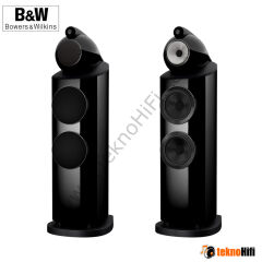 Bowers & Wilkins 803 D5 Kule Hoparlör 'Çift' Siyah