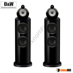 Bowers & Wilkins 803 D5 Kule Hoparlör 'Çift' Siyah