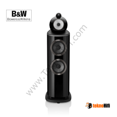 Bowers & Wilkins 803 D4 Kule Hoparlör 'Çift' Siyah