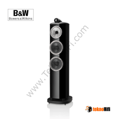 Bowers & Wilkins 804 D4 Kule Hoparlör 'Çift' Siyah