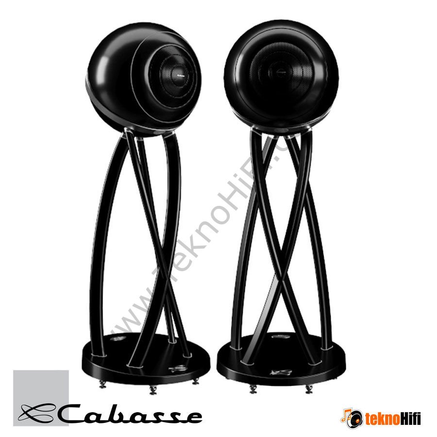 Cabasse THE PEARL PELEGRINA 1850 Watt Aktif Hoparlör 'Çift' Siyah