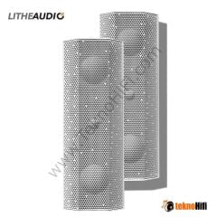 Lithe Audio IO1 Wi-Fi ve Bluetooth Hoparlör 'İç/Dış Mekan' 'Takım Aktif+pasif' Beyaz