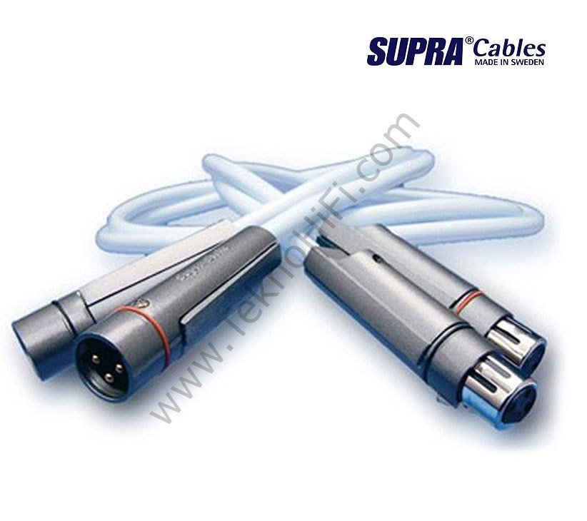 Supra EFF-IXLR 2 Metre Analog Interconnect Kablo