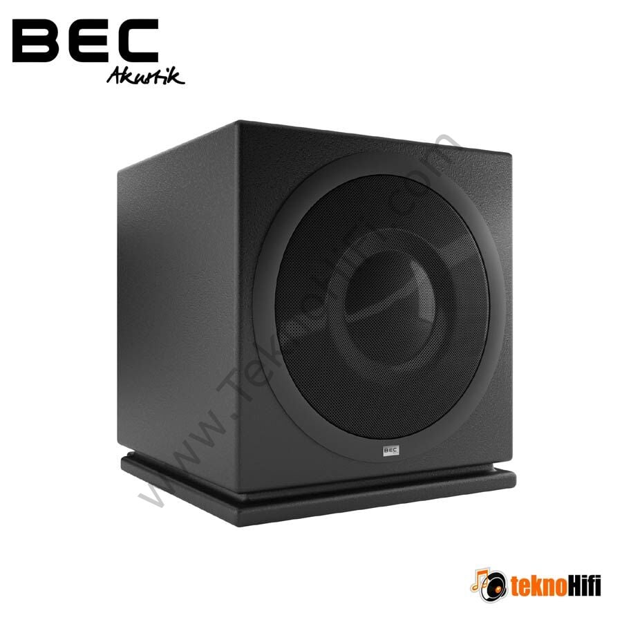 BEC Akustik Moritz 400-40 Pasif radyatörlü Aktif subwoofer Siyah