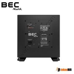 BEC Akustik Moritz 400-40 Pasif radyatörlü Aktif subwoofer Siyah